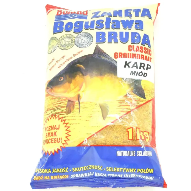 Sprawdź teraz Zanęta wędkarska popularna karp miód Boland 1kg