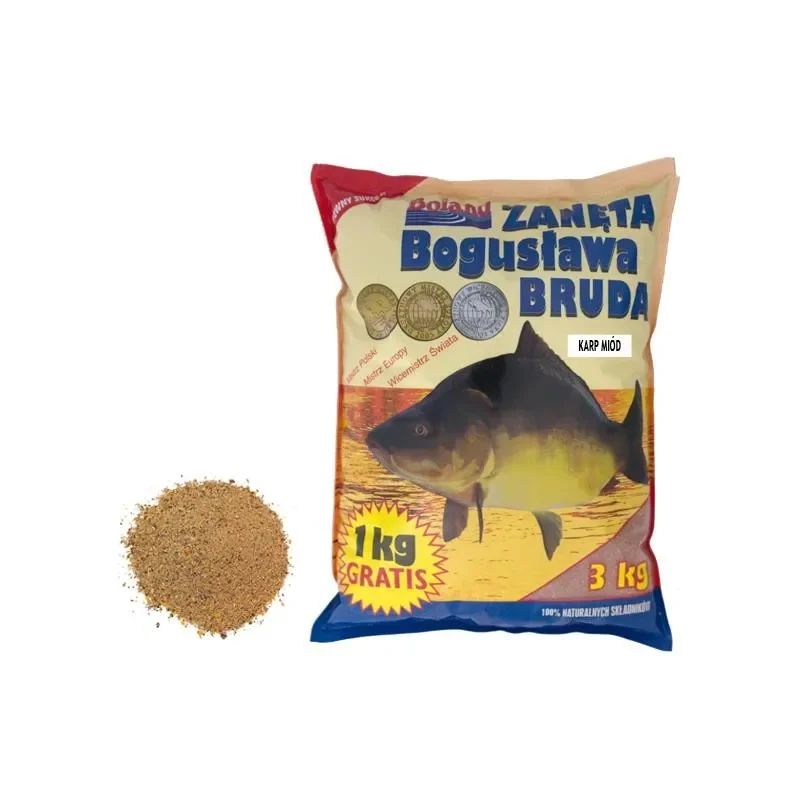 Sprawdź teraz Zanęta wędkarska popularna karp miód Boland 3kg