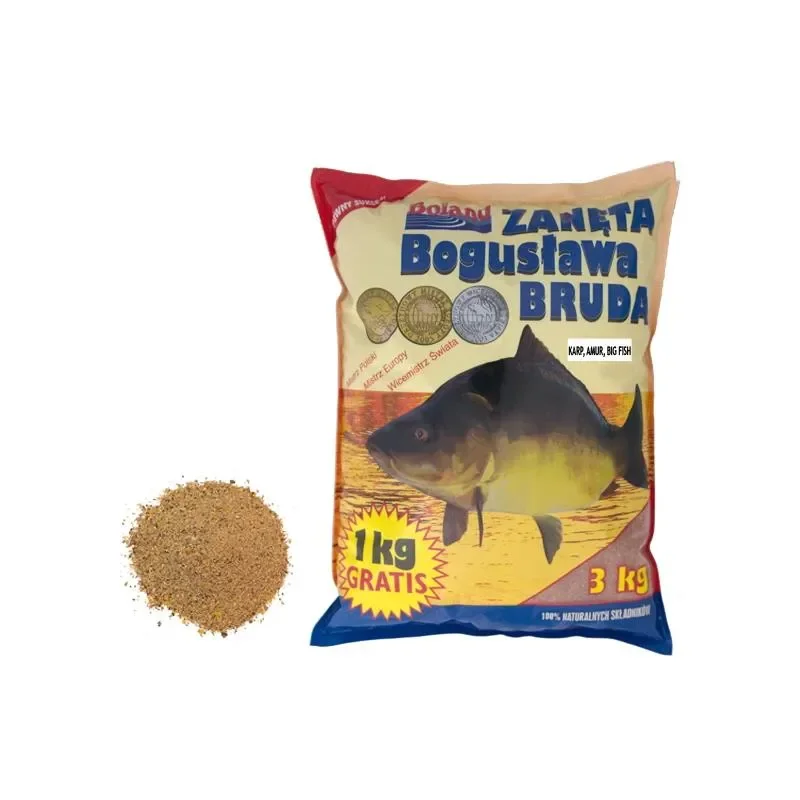 Zanęta wędkarska popularna karp, amur, big fish Boland 3kg Nie przegap