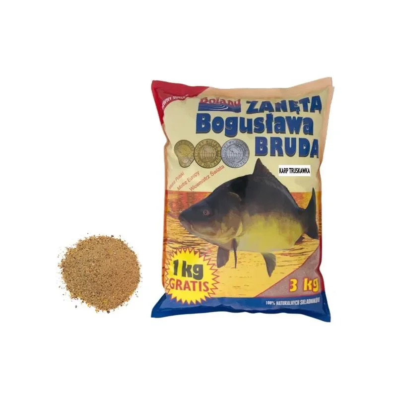 Zanęta wędkarska popularna karp truskawka Boland 3kg Tylko do końca tygodnia