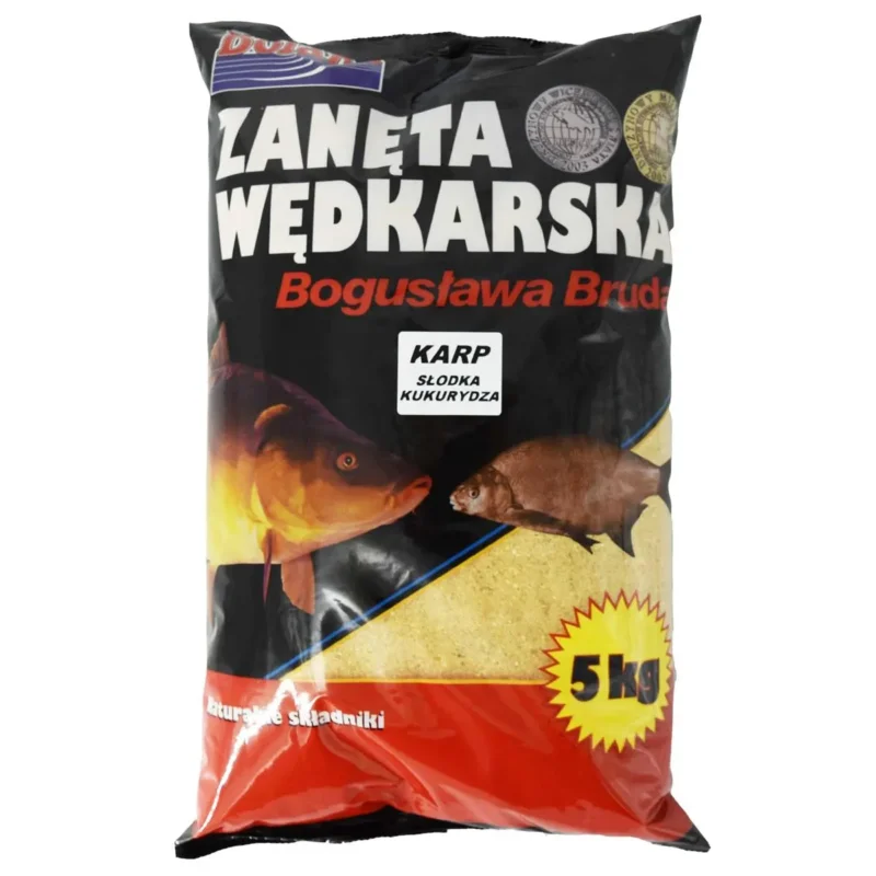 Zanęta wędkarska popularna karp słodka kukurydza Boland 5kg Hit sprzedaży