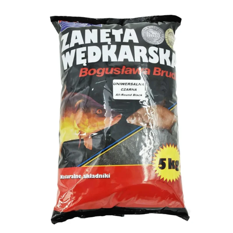 Zanęta wędkarska popularna uniwersalna czarna Boland 5kg Obniżka ceny