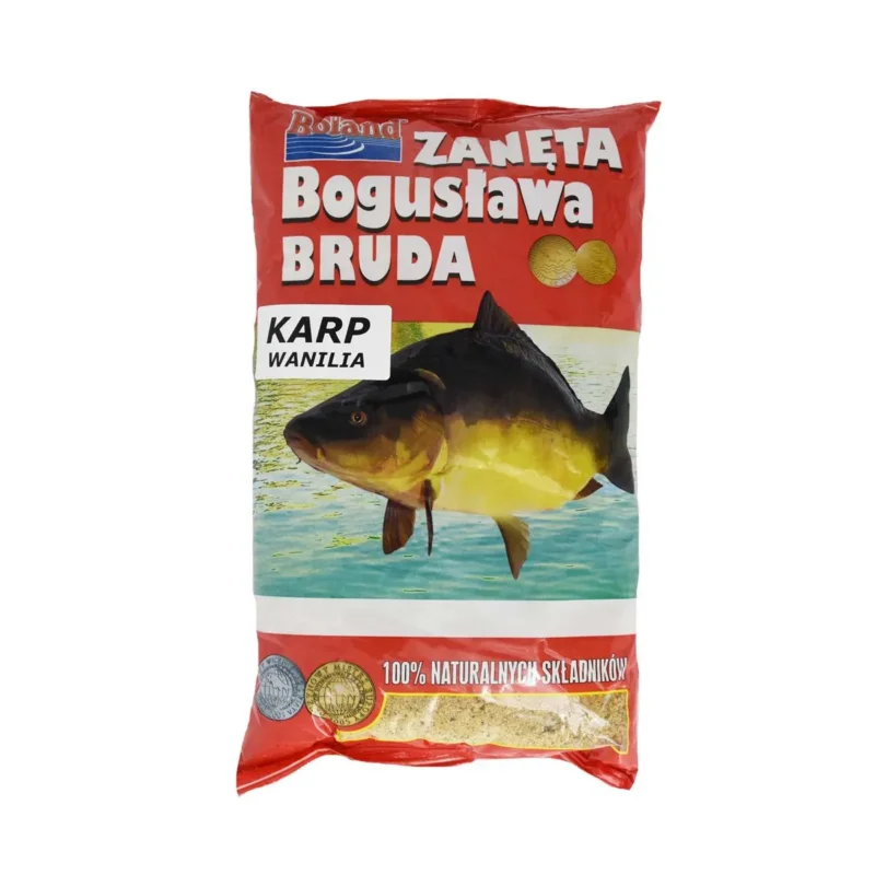 Niska cena Zanęta wędkarska zawodnicza karp wanilia Boland 1kg