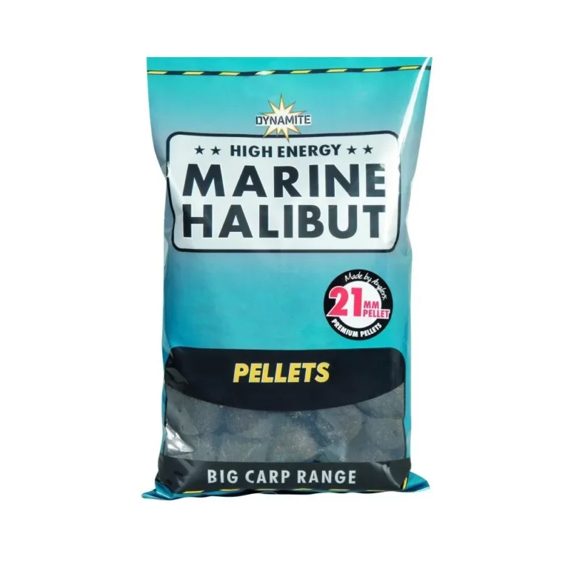 Oferta limitowana Pellet zanętowy Marine Halibut 21mm Dynamite Baits 900g