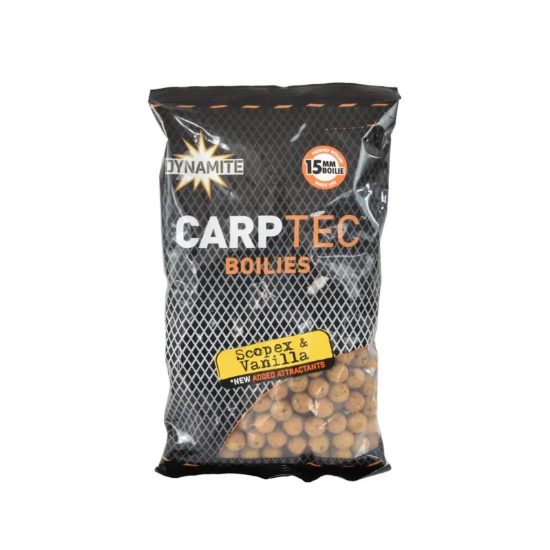 Kulki zanętowe Carptec Scopex & Vanilla 15mm Dynamite Baits 900g Wysoka jakość