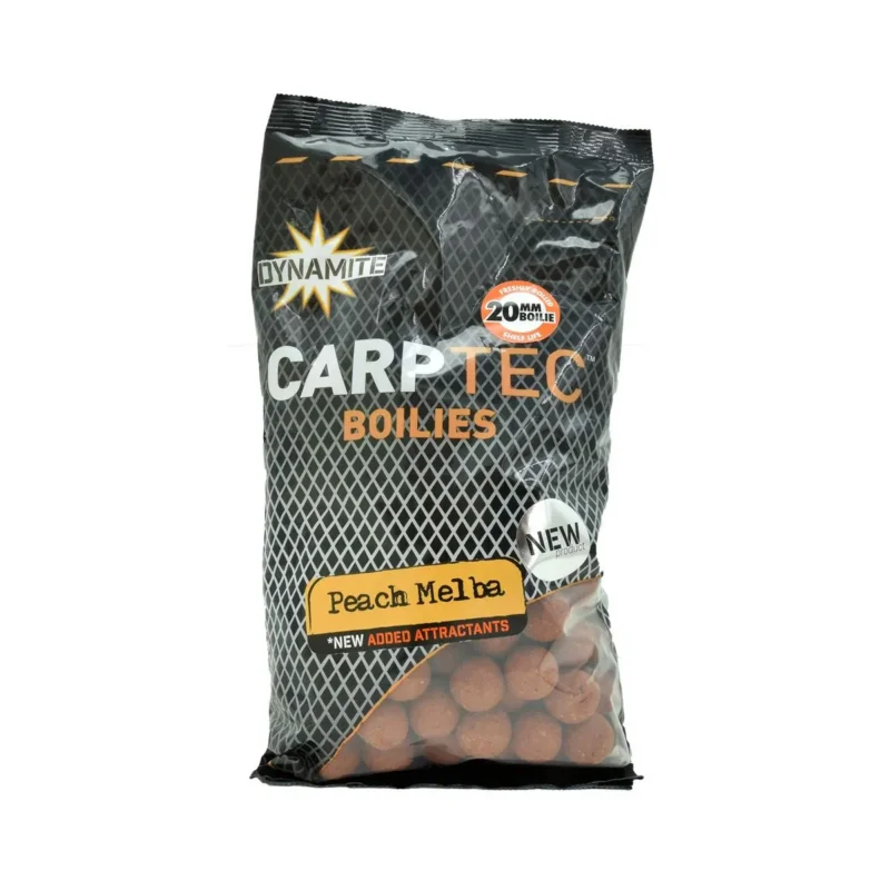 Hit cenowy Kulki zanętowe Carptec Peach Melba 20mm opakowanie Dynamite Baits 900g