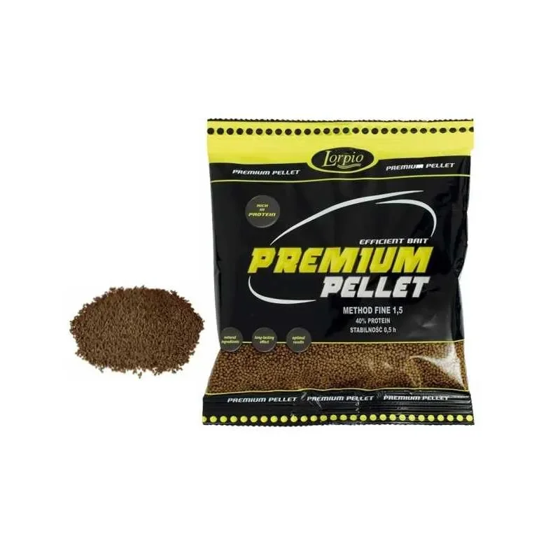 Pellet zanętowy Micro Method Fine 1.5mm Lorpio 200g Obniżka ceny