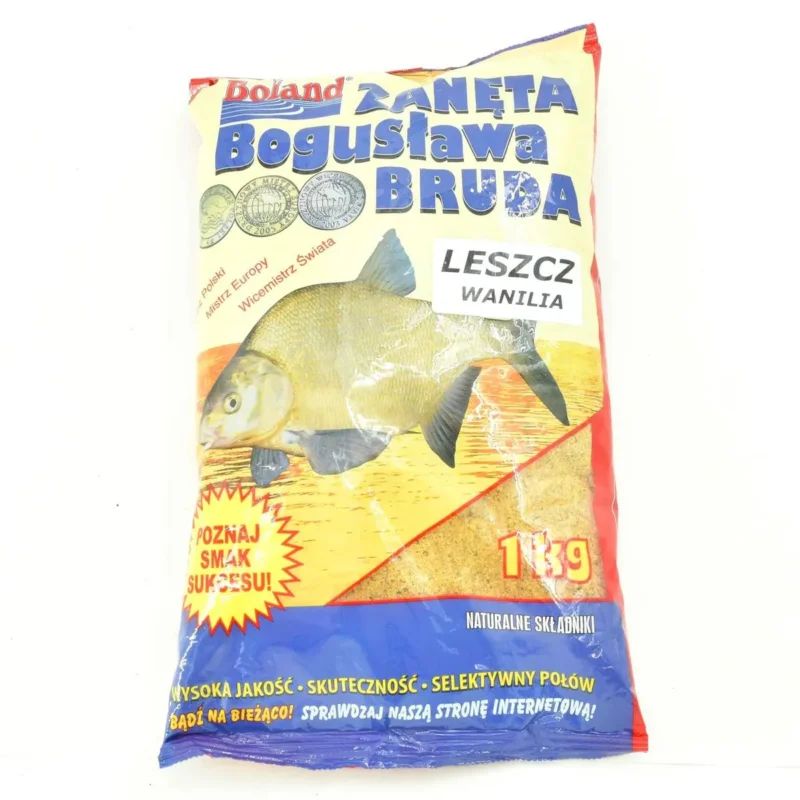 Obniżka ceny Zanęta wędkarska popularna leszcz wanilia Boland 1kg