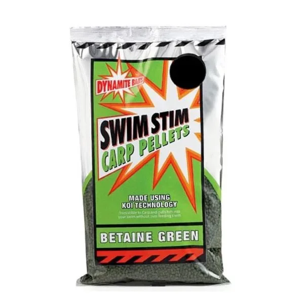 Bestseller Pellet zanętowy Swim Stim Betaine Green 3mm Dynamite Baits 900g