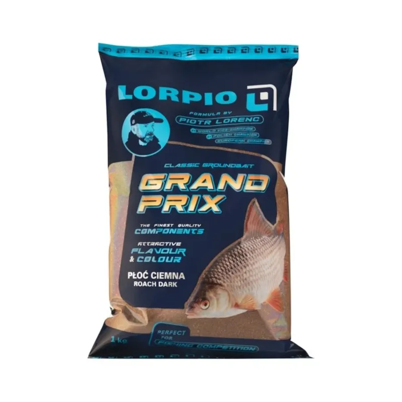 Zanęta wędkarska Grand Prix Roach Black Lorpio 1kg Wyjątkowa oferta