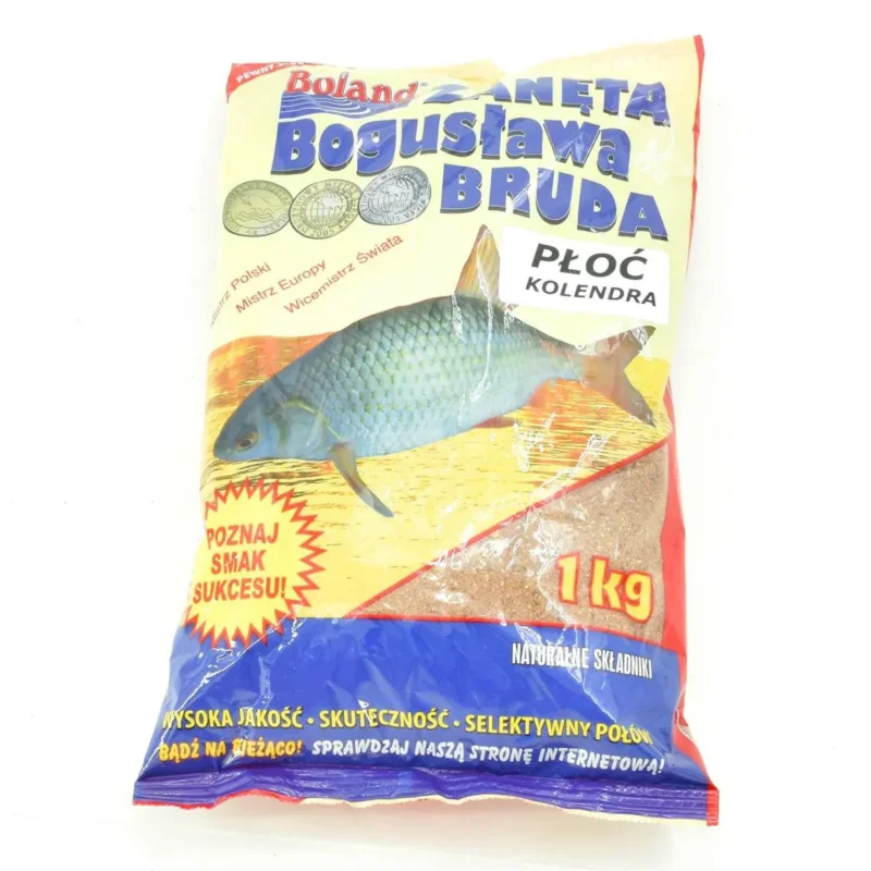 Zanęta wędkarska popularna płoć kolendra Boland 1kg Super okazja