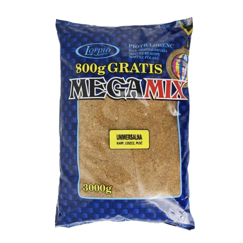 Oferta limitowana Zanęta wędkarska Mega Mix Uniwersalna Lorpio 3kg