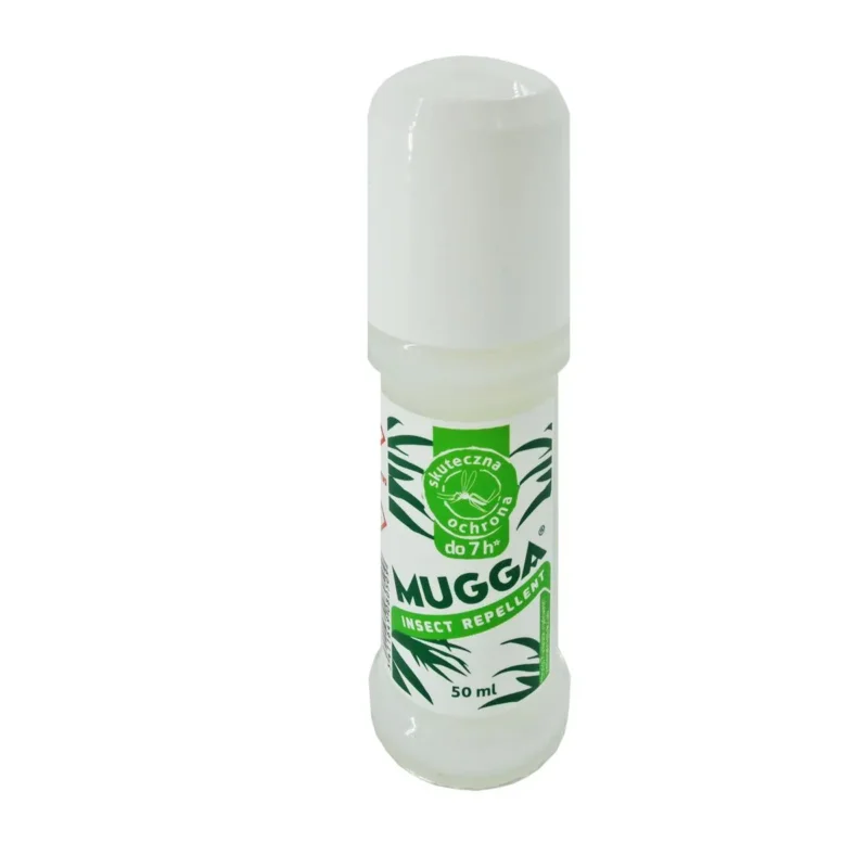 Bezpieczne zakupy Mugga repelent przeciw insektom roll-on Deet 20% pojemność 50ml