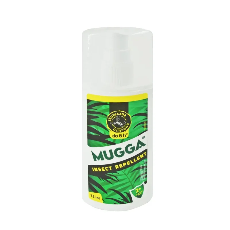Obniżka ceny Mugga repelent przeciw insektom spray Deet 9.5% pojemność 75ml