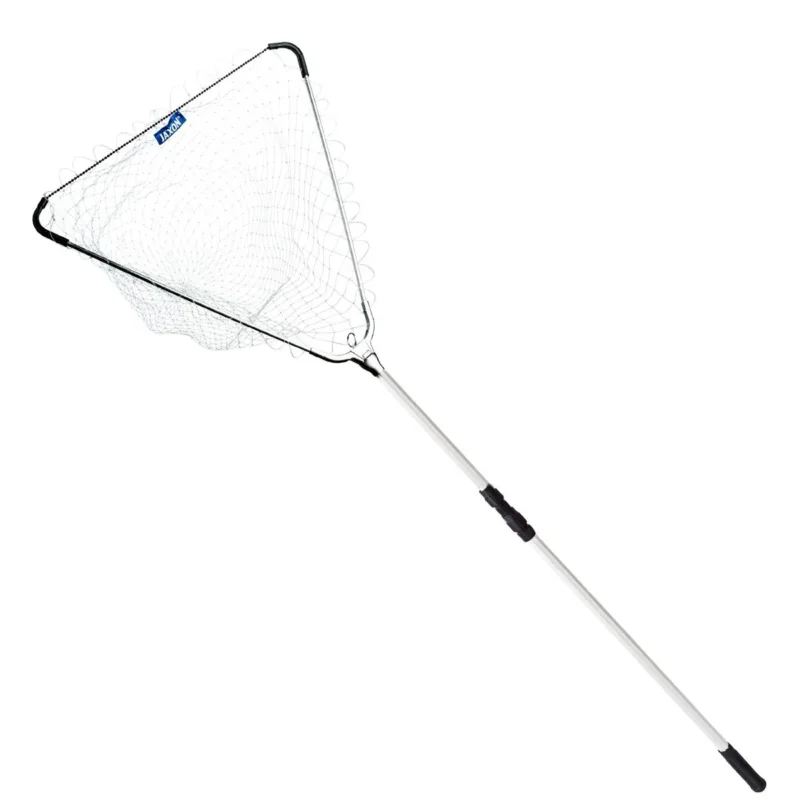 Niska cena Podbierak wędkarski składany Jaxon metal safe żyłkowa siatka średnica oczka: 25mm, długość 210cm
