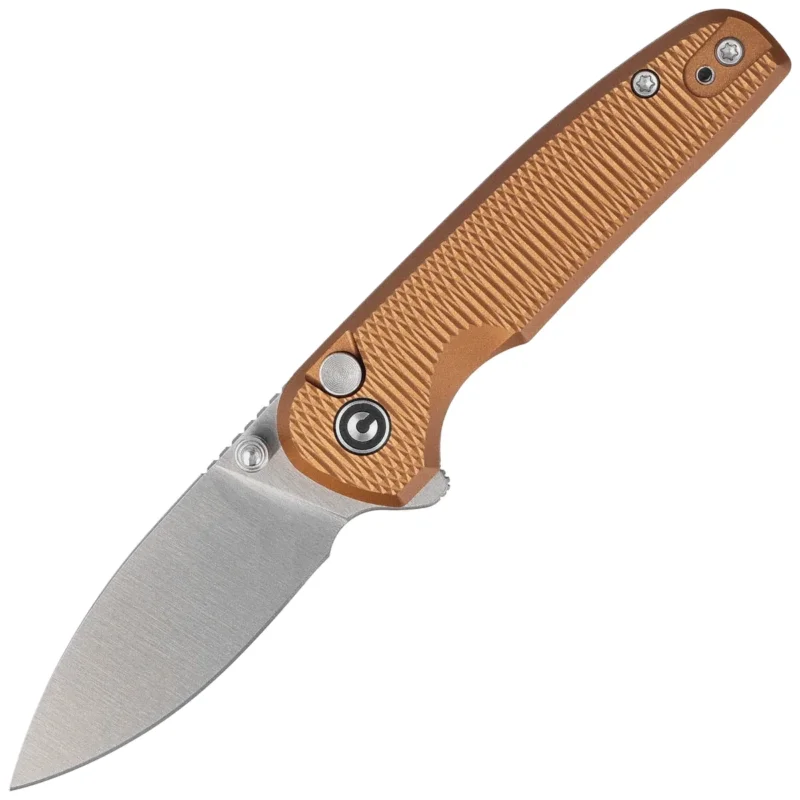 Ostatnie sztuki Nóż skladany Civivi Mini Shakan Coyote Brown Aluminium, Satin Nitro-V (C20052F-3)