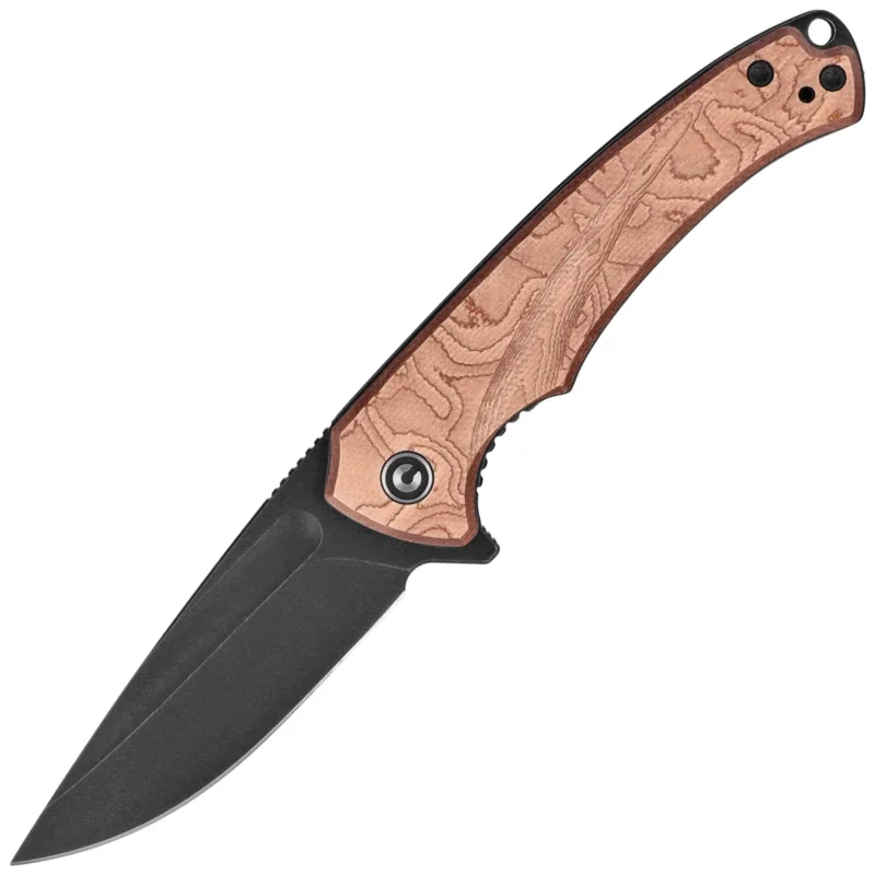 Civivi Voidflare Knife G10 w/ Copper Foil, Black Stonewashed 14C28N (C24040-3) Popularny