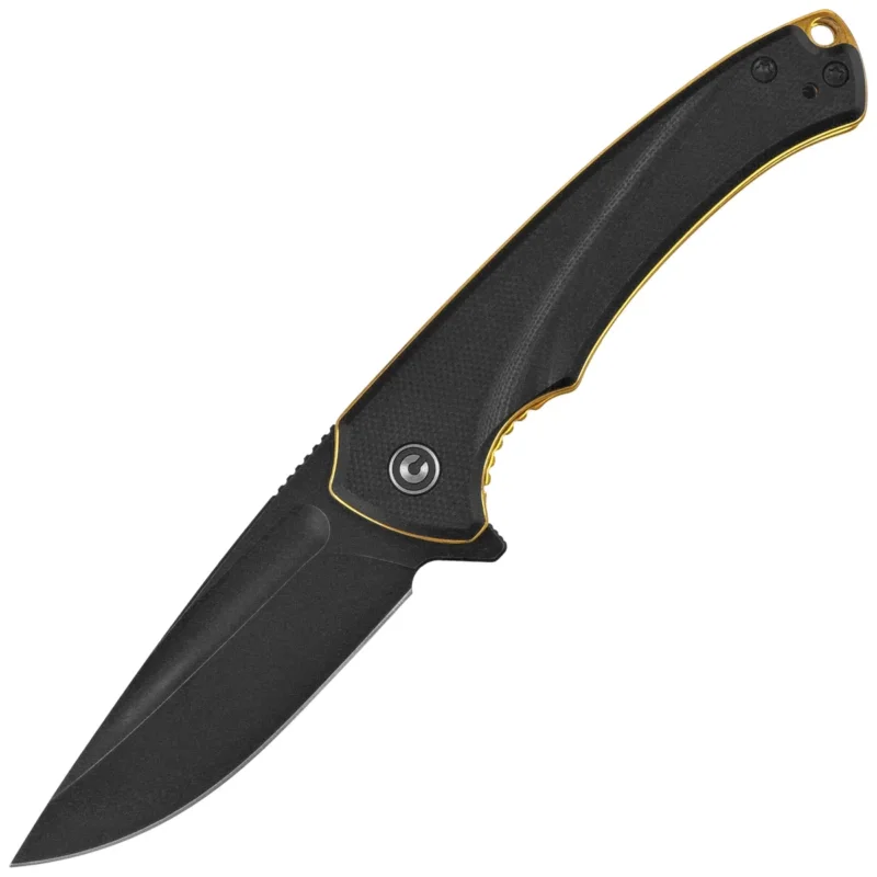 Szybka wysyłka Civivi Voidflare Knife Black G10, Black Stonewashed 14C28N (C24040-1)