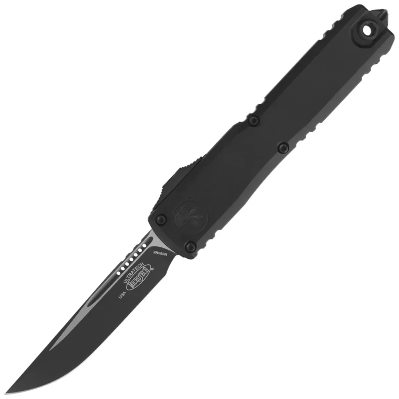 Nóż automatyczny OTF Microtech Ultratech Gen III ZBP S/E Black Aluminium, Tactical M390MK by Tony Marfione (1121-1T) Bezpieczna płatność