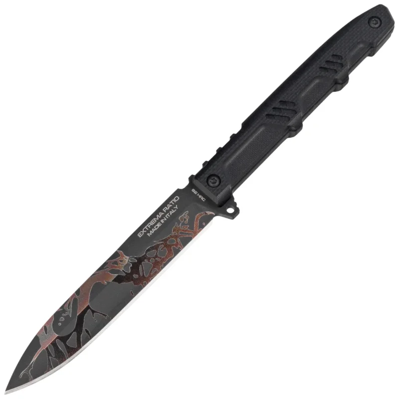 Nie przegap Nóż Extrema Ratio Requiem Evo Dark LE No 041/250 Black G10, Burnishing MagnaCut (04.1000.0475/MGC/BLK-BLK)