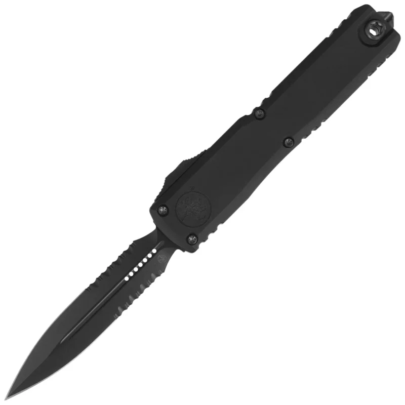 Nóż automatyczny OTF Microtech Ultratech Gen III ZBP D/E Signature Shadow DLC Aluminium, Shadow DLC P/S M390MK by Tony Marfione (1122-2DLCTSH) Wyprzedaż