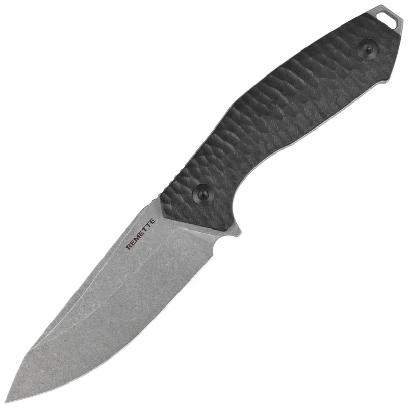 Cena promocyjna Nóż Remette RT-Allosaurus Black G10, Stonewashed D2 (RTAS-B)