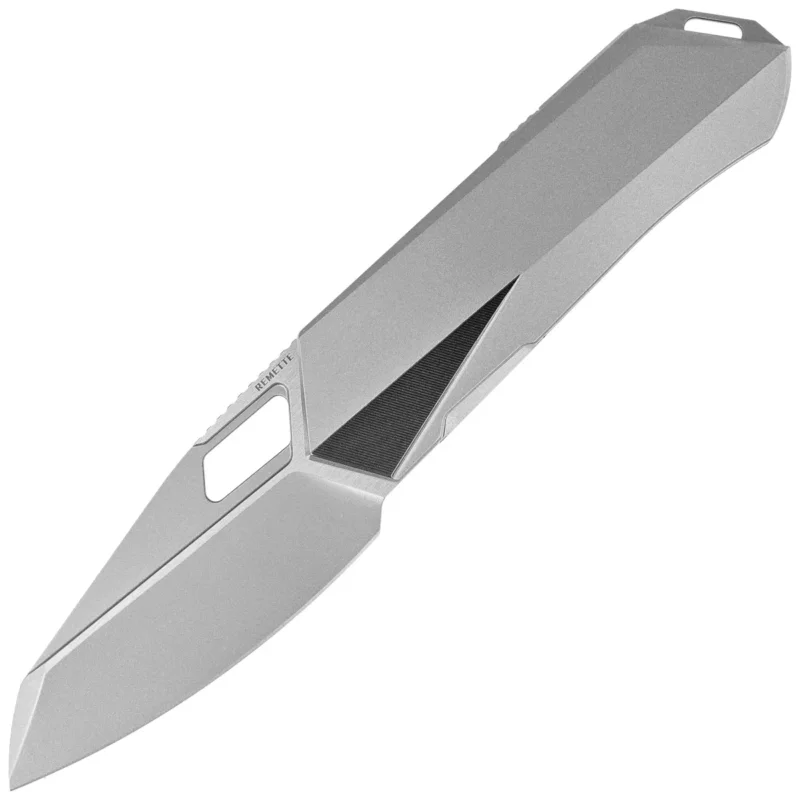 Remette RT-Woodpecker Knife Gray Titanium, Hand Grinding Pearlescent M390 (RTWP-T) Promocja