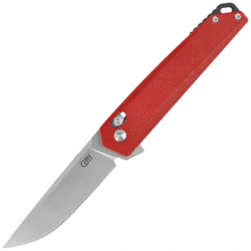 Herbertz CJH Knife Red Micarta, Satin D2 (10000589) Hit sprzedaży
