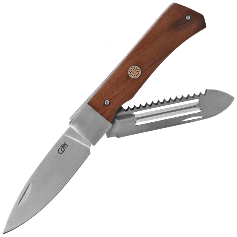 Dodaj do koszyka Nóż składany Herbertz CJH Outdoor Chef's Knife Walnut Wood, Satin 1.4116 (10000718)
