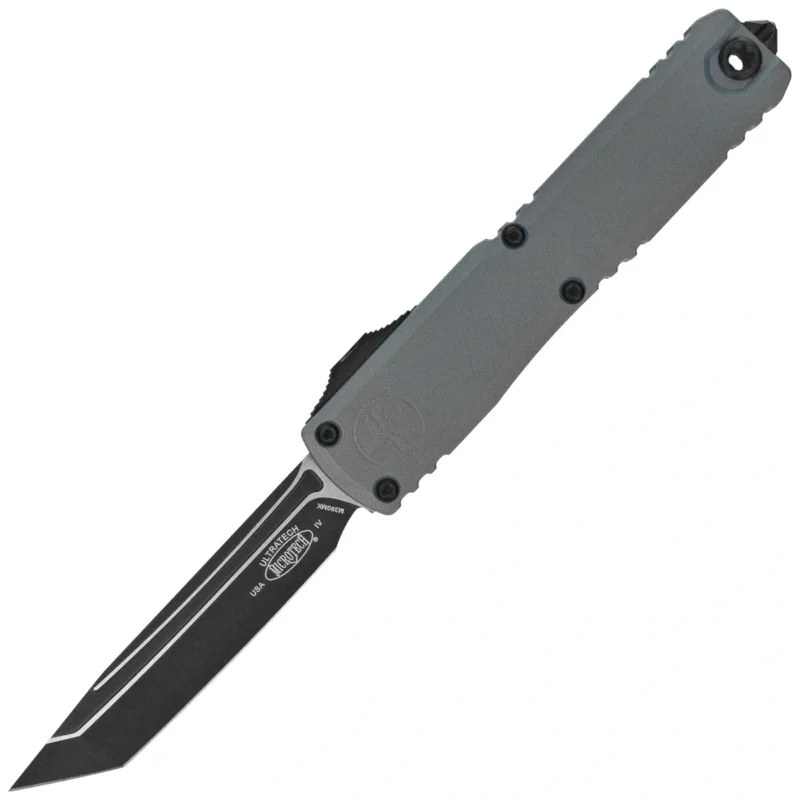 Microtech Ultratech Gen IV T/E OTF Knife Caspian Blue Aluminium, Black M390MK by Tony Marfione (11234-1CU) Oferta czasowa