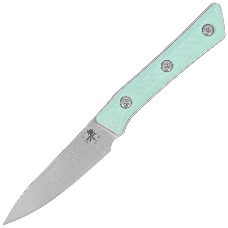 Kup teraz Microtech Pairing Kitchen Knife Caribbean Blue G10, Stonewashed MK390 (3500-10CA)