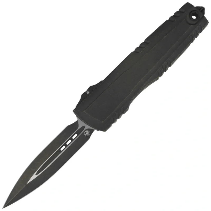 Nóż automatyczny OTF Microtech Luminary ZBP D/E Signature Weathered Grenade Green Aluminium, Weathered Grenade Green M390MK by Tony Marfione (1270-1WGGS) Najlepsza cena
