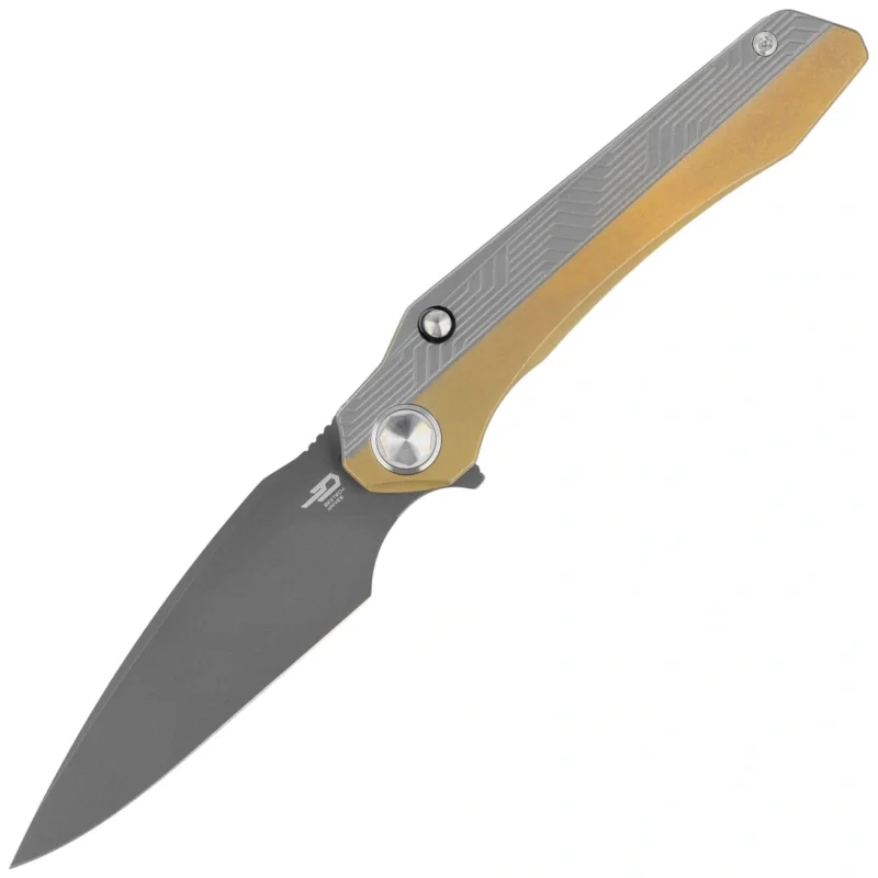 Ostatnia szansa Nóż składany Bestech Wet Nellie Bronze/Gray Titanium, Grey PVD MagnaCut by Grzegorz Grabarski (BT2505D)