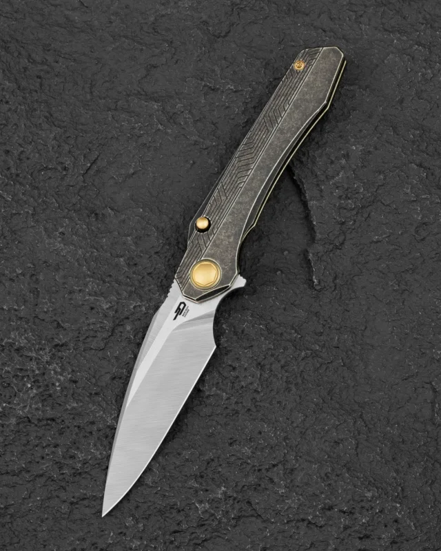 Obniżka ceny Bestech Wet Nellie Black/Bronze Titanium, Satin MagnaCut by Kombou (BT2505C)