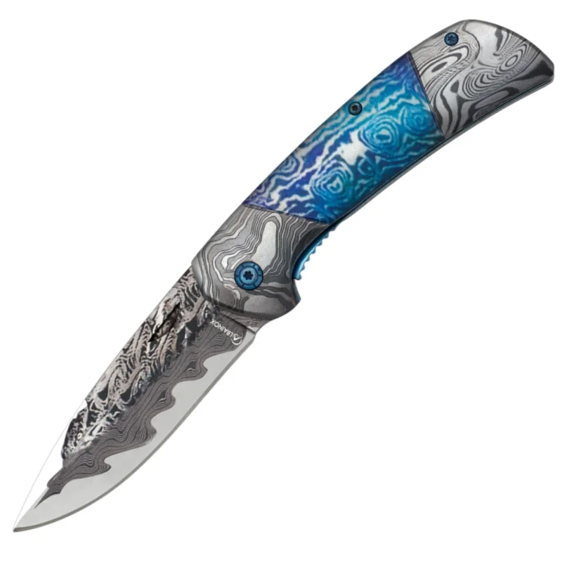 Martinez Albainox Knife Blue Steel 3D, Damask Design 3Cr13Mov (25127) Najlepsza cena