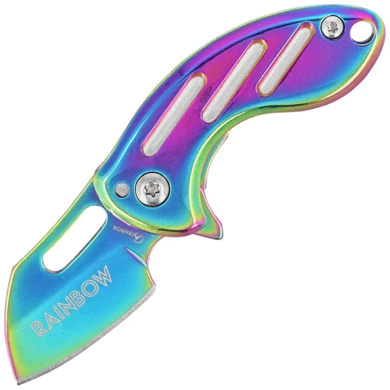 Martinez Albainox Knife Rainbow Steel, Rainbow 3Cr13Mov (25099) Premium