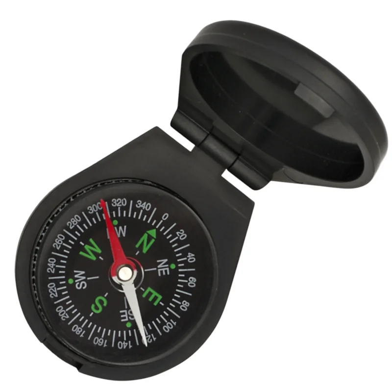 Kompas Barbaric Oil Filled Fiber Compass With Flap, Black PVC (33142) Oferta