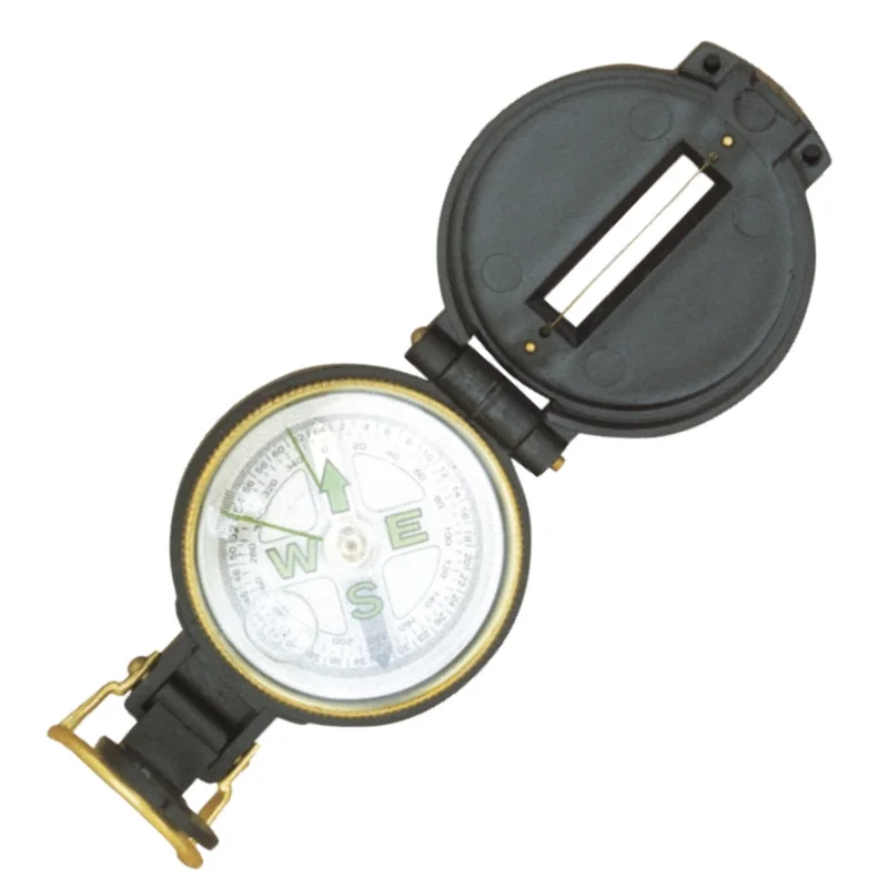 Barbaric Oil Filled Compass, Black PVC (33103) Premium