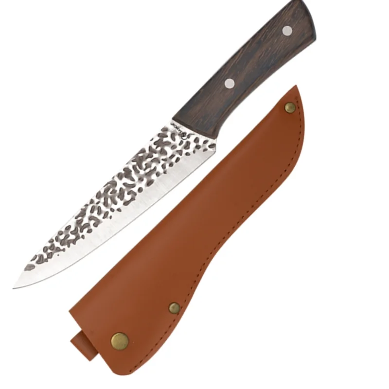 Rabat Nóż Martinez Albainox Hunting DP Wood, Hammered 3Cr13Mov (32807)