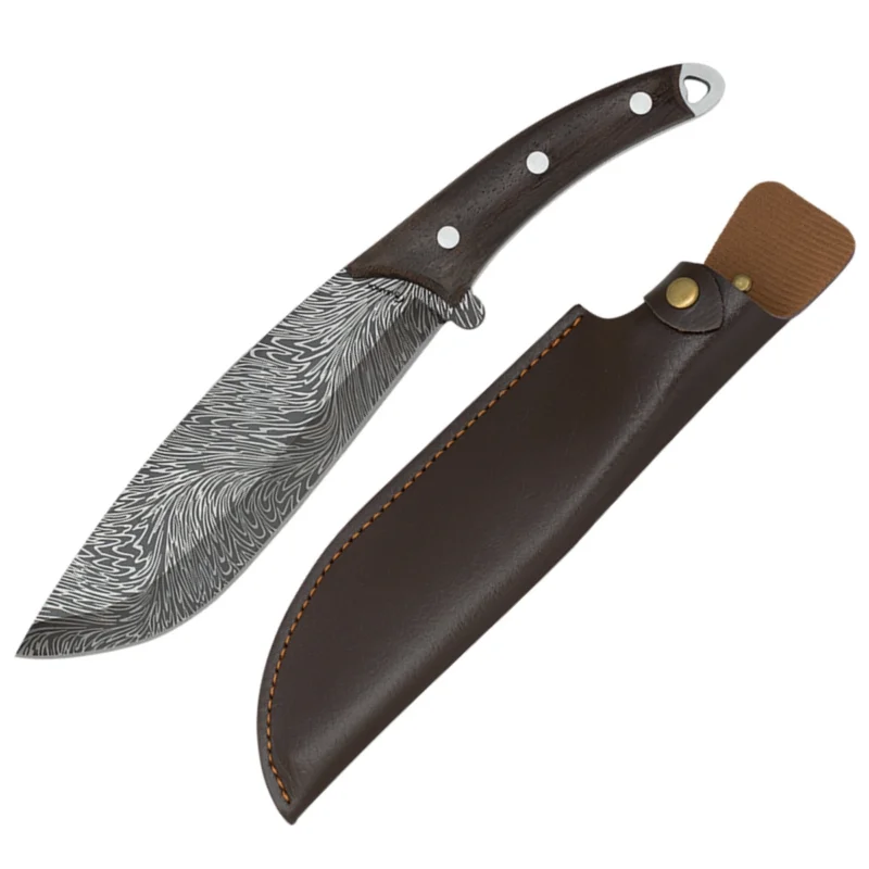 Martinez Albainox Sports Knife Wood, Leaf Printing 3Cr13MoV (32805) Wysoka jakość