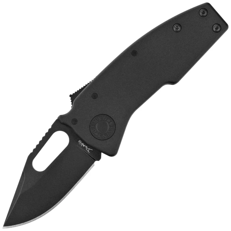 Nóż składany Demko Nano-Shark Stealth CP Black Aluminium, Black DLC CPM 20CV by Andrew Demko (NANO-20CV-Black ALUM-CP) Oferta limitowana