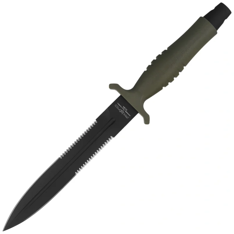 Nóż Fox Veleno D/E OD Green G10, Black Top Shield N690Co (FX-596 G10 OD AF) Dostępne od ręki
