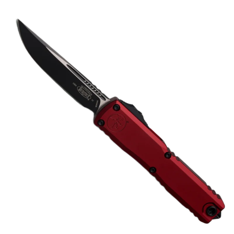 Microtech Ultratech Gen IV S/E OTF Knife Merlot Aluminum, Black M390MK by Tony Marfione (11214-1MR) Super okazja