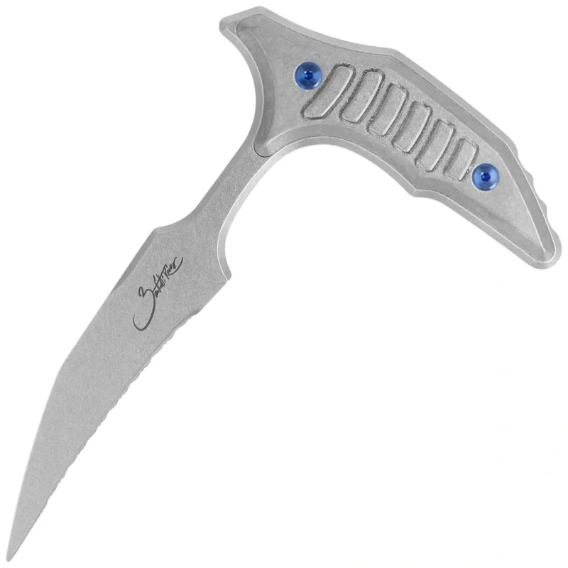 Microtech Bee Marfione Select Push Dagger Stonewashed Titanium, Stonewashed F/S MK390 by Bastinelli (218-12MS3) Wysoka jakość