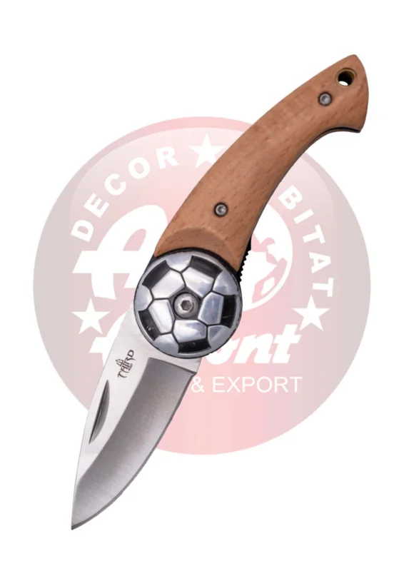 Ostatnie sztuki Third Decor Habitat Football Knife Beech Wood, Satin 420 (N117B)
