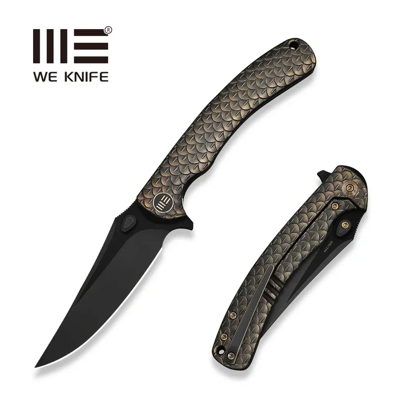 WeKnife Dracarys LE No 069/199 Bronze / Black Titanium, Black Stonewashed M390 (WE25061B-4) Zamów dziś