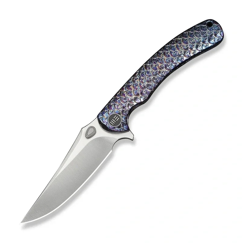 Zamów dziś Nóż składany WeKnife Dracarys LE No 125/199 Flamed Titanium, Satin M390 (WE25061B-3)
