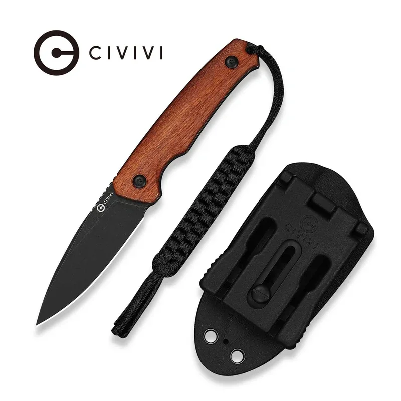 Civivi Altus Fixed Knife Guibourtia Wood, Black Stonewashed 14C28N (C20076B-3) Zamów teraz