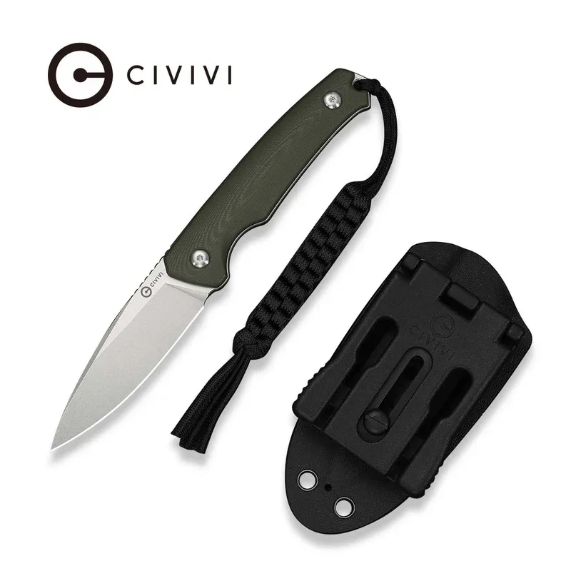 Okazja Nóż Civivi Altus Fixed OD Green G10, Stonewashed 14C28N (C20076B-1)
