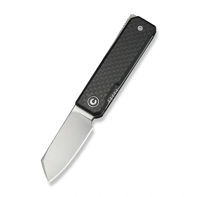 Civivi Kukei Knife Twill Carbon Fiber/Black G10, Satin Nitro-V by Tashi Bharucha (C25036-4) Ostatnie sztuki
